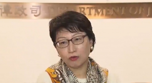 律政司司長鄭若驊強調不會辭職
