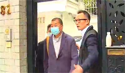 警方今早拘捕黎智英、李卓人及楊森