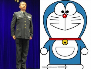 台軍修訂立正姿勢 遭網友吐槽：勁似多啦A夢