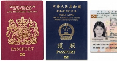 香港若不宜居持BNO護照應有居英權？