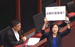 立法會修訂《逃犯條例》法案委員會鬧雙胞