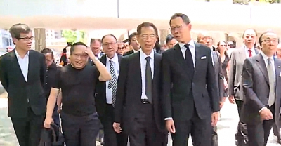 法律界再發起黑衣遊行抗議律政司作政治檢控