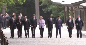安倍被質疑借G7峰會推動日本修憲