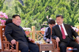 習近平金正恩在大連密斟擬向特朗普還以顏色