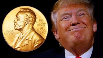 特朗普獲提名競選2019年諾貝爾和平獎
