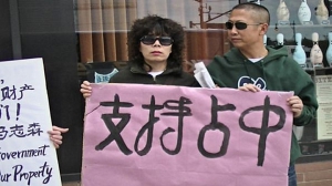 廣東兩名撐「佔中」維權人士今早判監