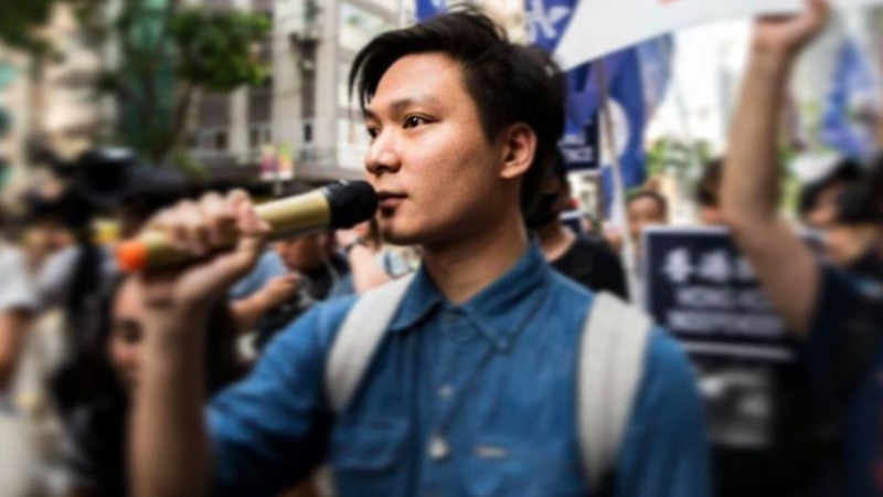 「學獨聯」陳家駒自揭潛逃﹕離開並不表示已經放棄