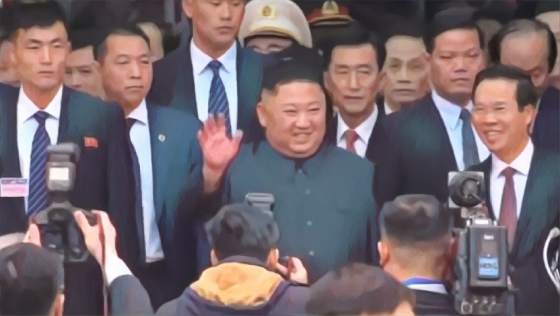 金正恩專列抵達越南 明晚將與特朗普對談