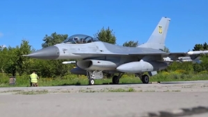 烏克蘭損失第一架F-16 可能遭到誤擊？