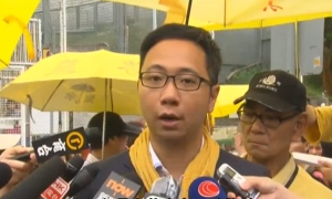 曾健超刑滿今早出獄