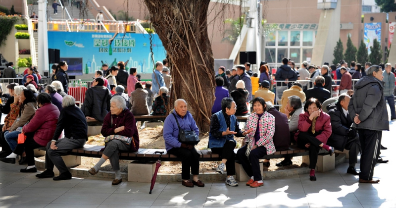 香港人口老化加速 65歲以上者10年間增加4%