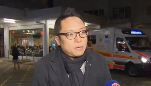 人民力量副主席「快必」譚得志西環遇襲