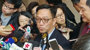 劉業強：鄉議局提名意向未有決定