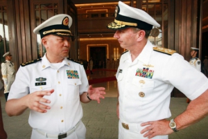 中國海軍司令：極可能擦槍走火