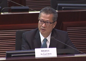 陳茂波：樓價已超出一般市民負擔能力