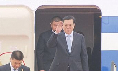 張德江抵港轉達習近平對港人問候