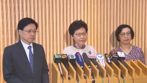 林鄭月娥指勞資互諒互讓比下停工令適合