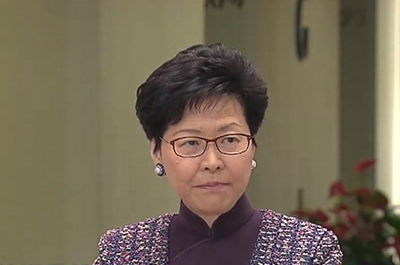 林鄭月娥：就算台灣殺人案用不著也要修例