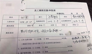 重慶女霸氣辭職信：回家減肥