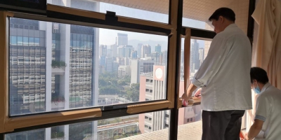 伊院膠紙封窗向員工派N95口罩 呼籲病人避免前往醫院
