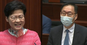 陳健波批政府中文差 林鄭：要大家各自努力