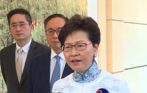 林鄭月娥否認修例是中央下的「死任務」
