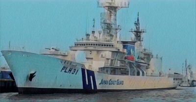 日海保廳派艦全日駐守 防中國漁船違法撈珊瑚