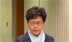 出現首宗新型肺炎死亡之際林鄭月娥命令官員除口罩