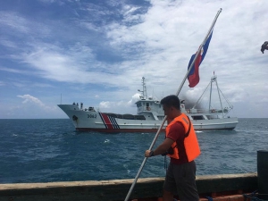 中國海警不干涉菲漁民黃岩島捕魚