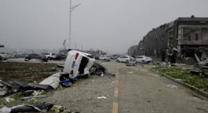 江蘇鹽城龍捲風加冰雹死傷近千人