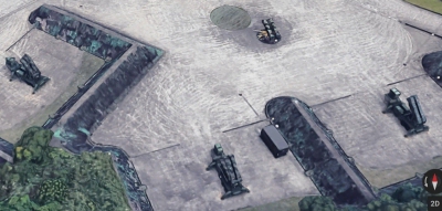 谷歌3D地圖曝光台灣愛國者飛彈基地細節