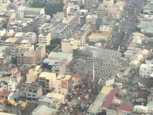 台灣6.4級地震死傷枕藉