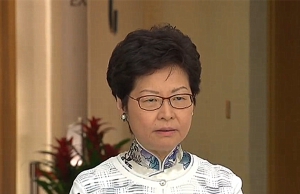 林鄭月娥兜圈批評何君堯言論不為文明社會接受