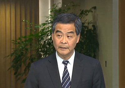 梁振英揚言盡全力保障自己權益及聲譽