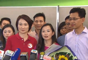 東區區議會補選建制派聯手支持植潔鈴勝出