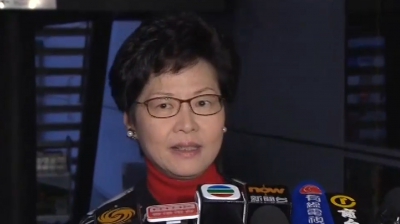 林鄭月娥今早赴京否認見中央官員談參選