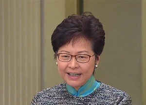 林鄭月娥：市民憤怒搵特首出吓氣是無問題