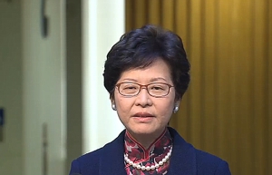 林鄭月娥繼續向長毛梁國雄「開火」