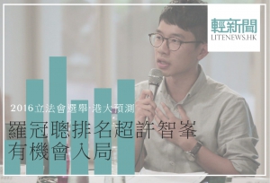 【9.2港大預測】羅冠聰排名超許智峯 有望入局