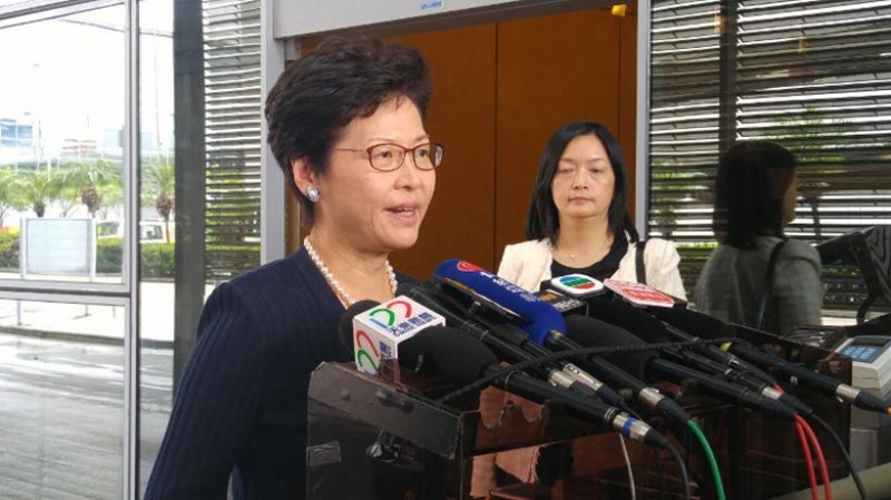 林鄭不點名批評《明報》挑撥和離間官員