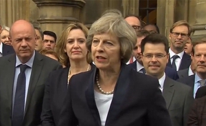 文翠珊周三就任英國第二位女首相
