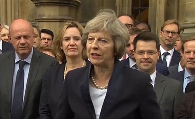 文翠珊周三就任英國第二位女首相