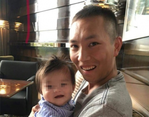 殉職高級消防隊長初為人父