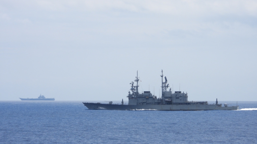 山東艦往西太演練同日　台媒爆料海軍靠預推船位監控解放軍