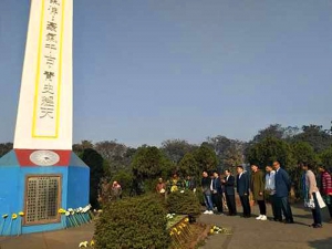 兩岸反分裂反到印度境內國軍抗日烈士陵園