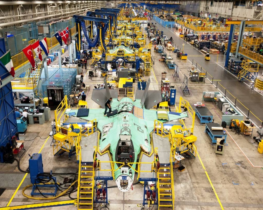 渦輪機發現中國製磁鐵　美叫停新造 F-35 交付　