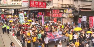 13萬人遊行反修《逃犯條例》新政治旋渦形成中