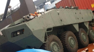 新加坡陸軍裝甲車過境香港被扣