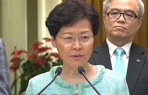 林鄭月娥：經濟下行速度比沙士時期更嚴峻