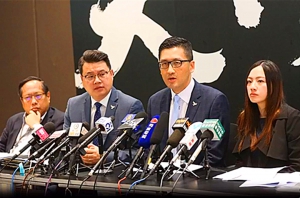 林卓廷與尹兆堅往澳洲舉報梁振英